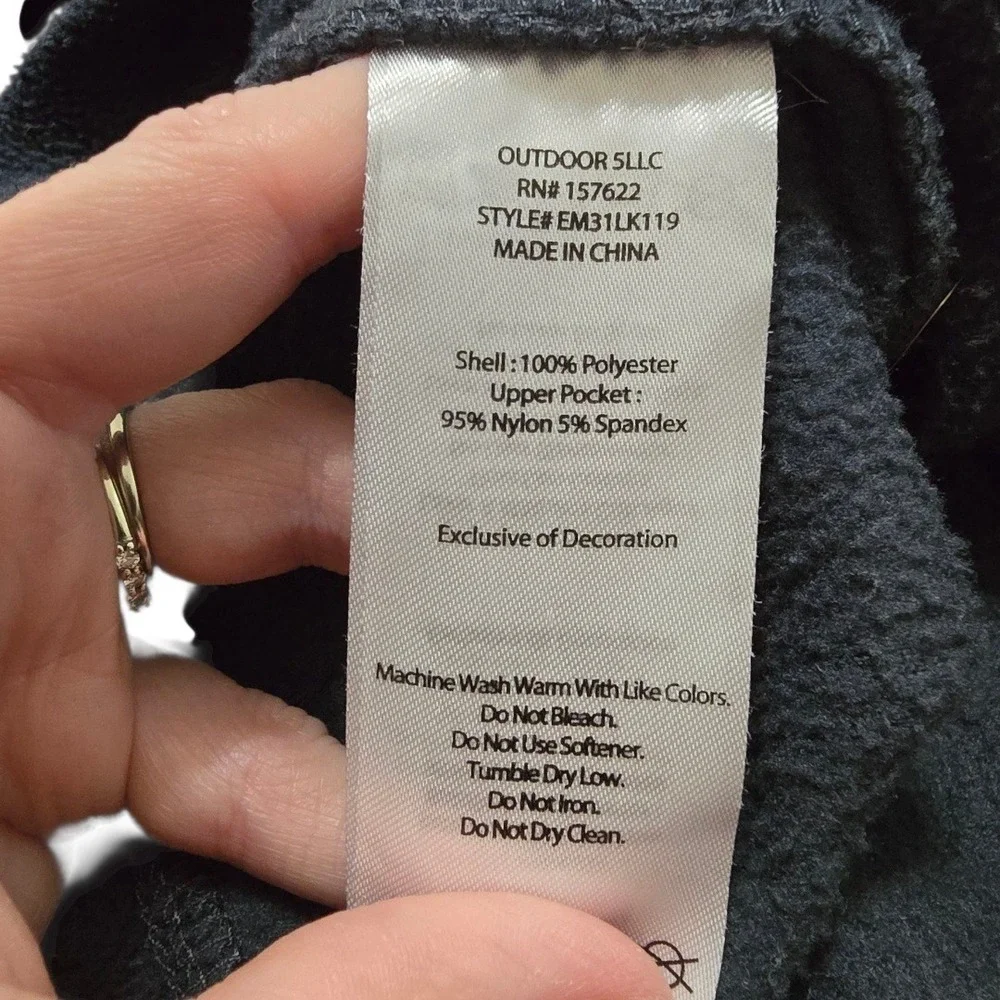 Eddie Bauer Cloud Layer Pro 1/4 Zip Fleece Pullover Sweater In Gray Sz XL